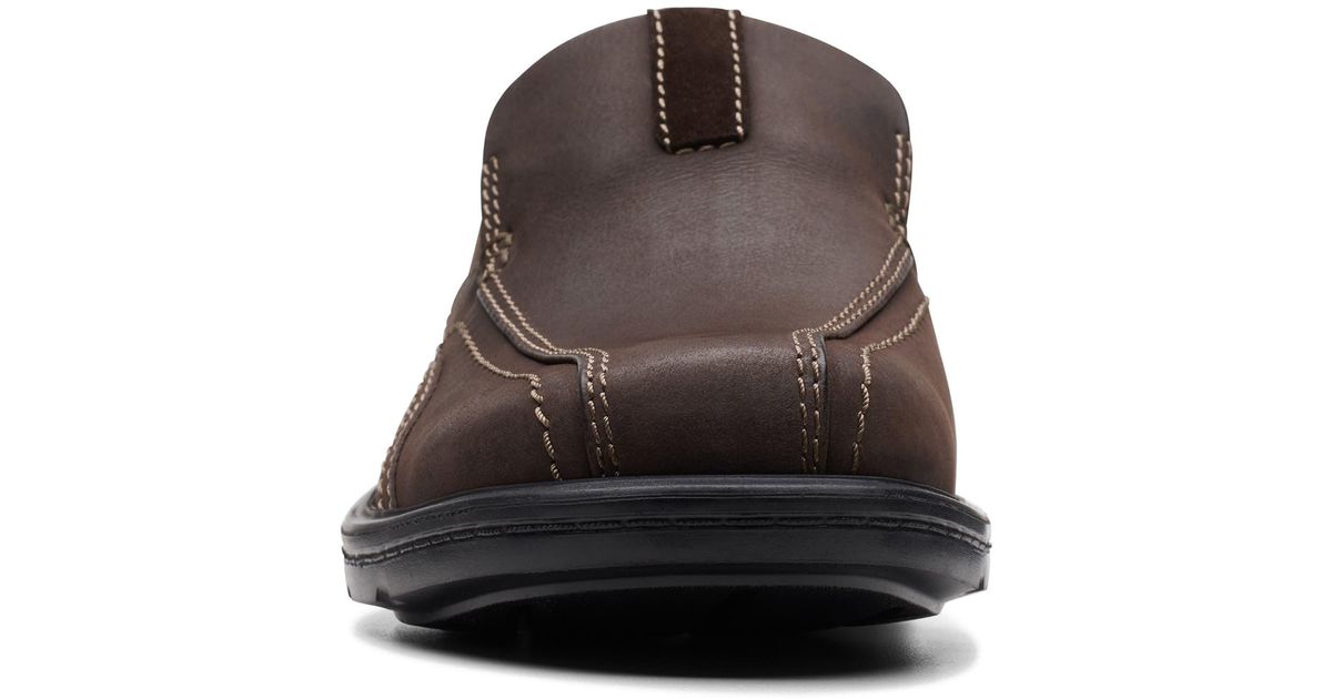 Clarks Gessler Leather Loafer in Brown for Men | Lyst