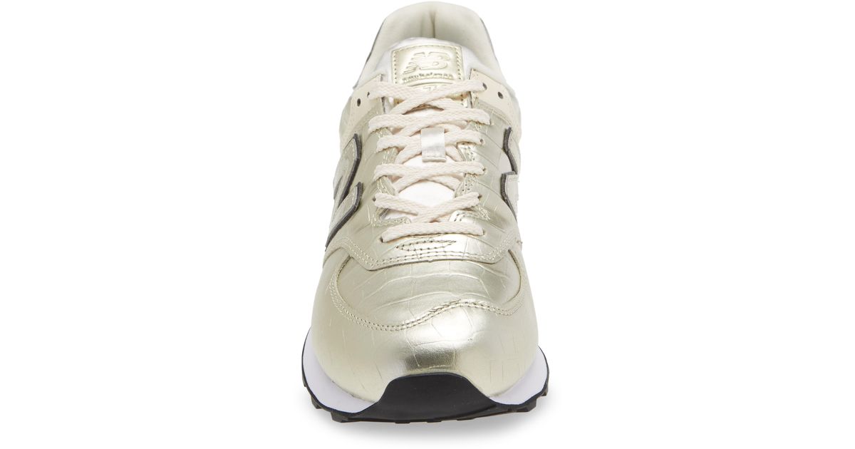 New Balance 574 Sneaker In Gold At Nordstrom Rack in White Lyst
