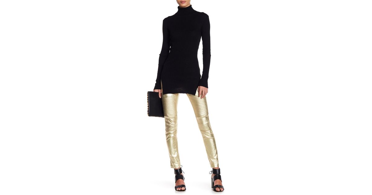 Oober Swank Cotton Coated High Rise 