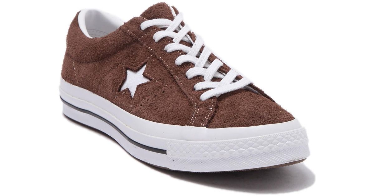 Converse One Star Oxford Suede Sneaker (unisex) in Chocolate/White (Brown)  for Men | Lyst