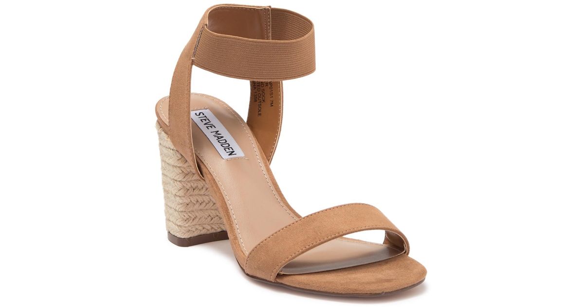 espadrille block heels