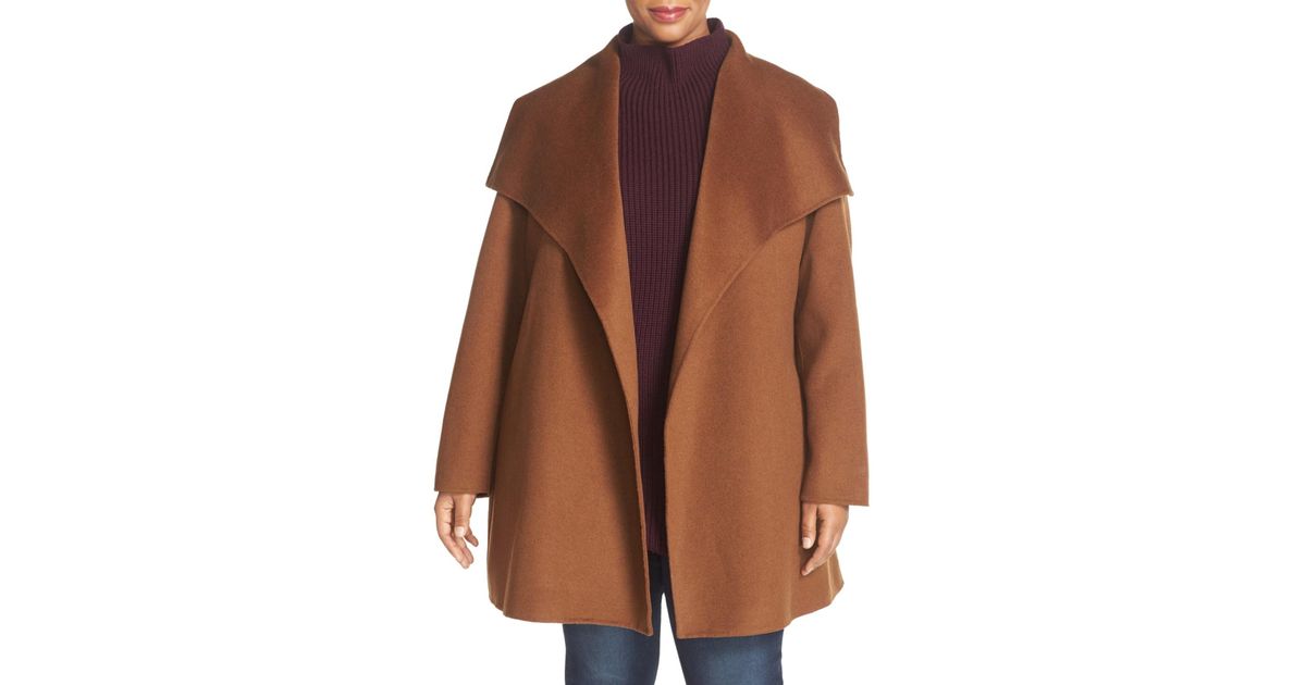 T tahari plus size coats top