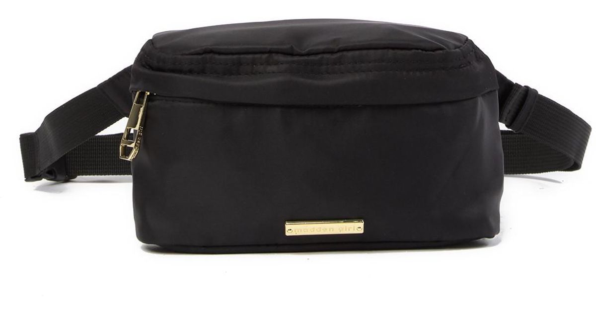 madden girl nylon fanny pack