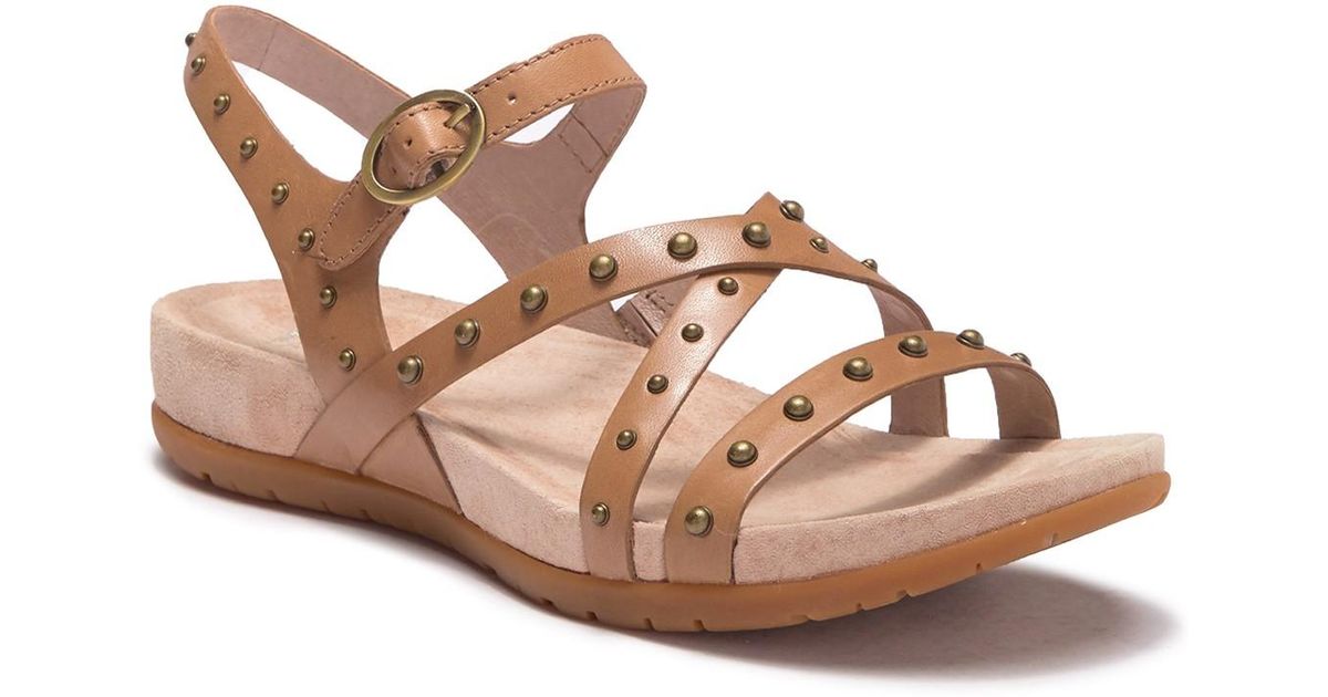 dansko brigitte studded strappy sandal