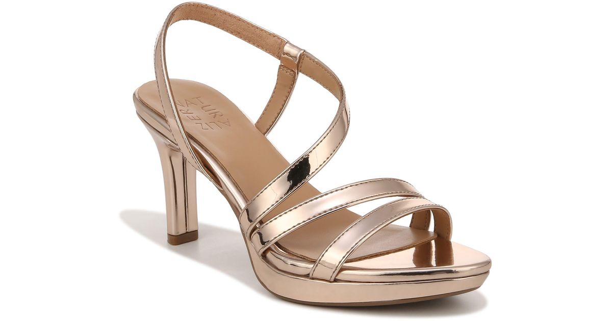 Naturalizer rose best sale gold sandals