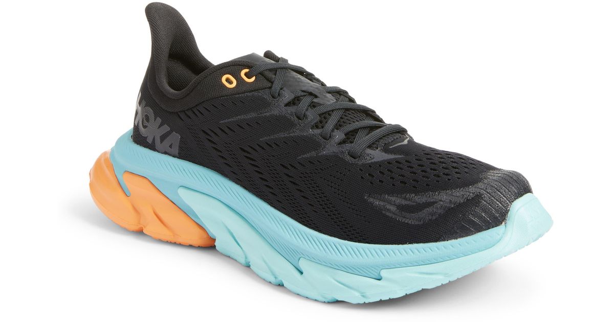 Hoka One One Clifton Edge Running Shoe In Black /aquarelle At Nordstrom Rack for Men Lyst