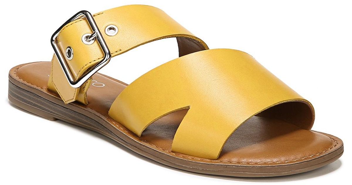 franco sarto gevira strappy slide sandal