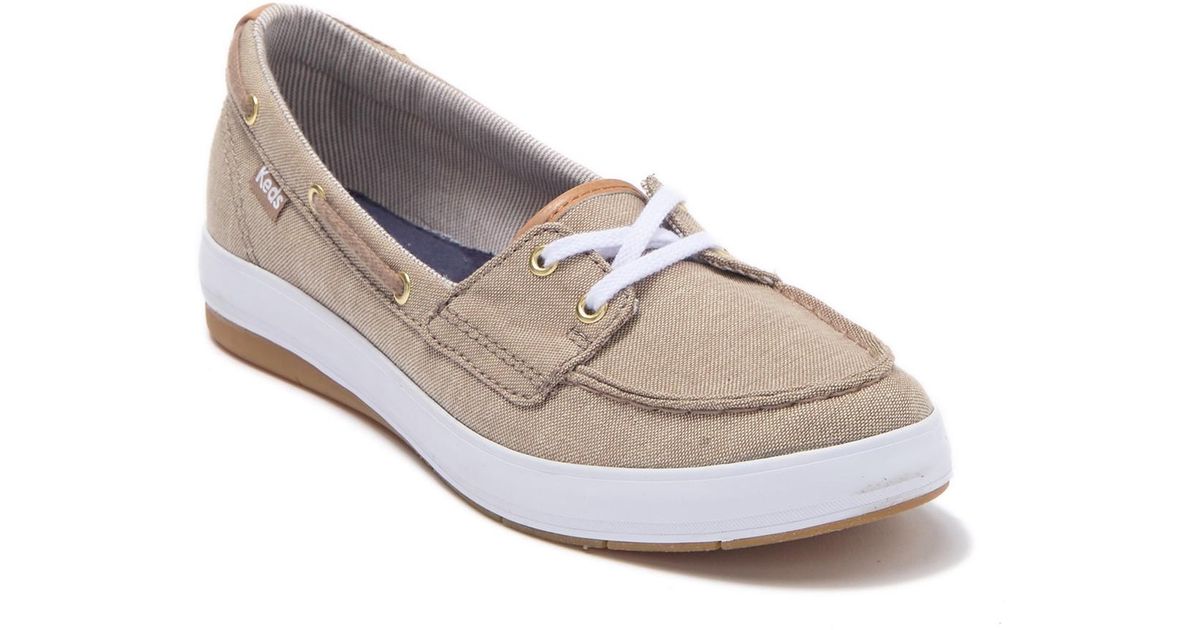 Keds Charter Chambray Boat Shoe Lyst