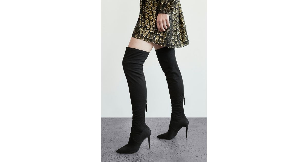 devine over the knee boot steve madden