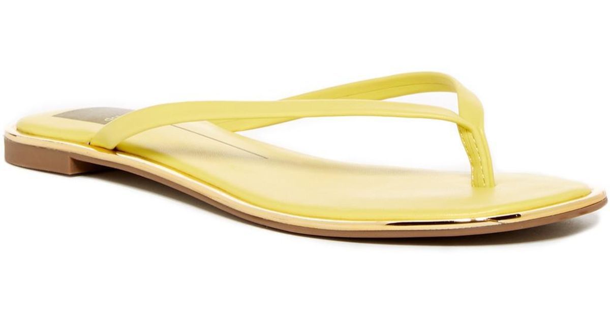 dolce vita yellow sandals