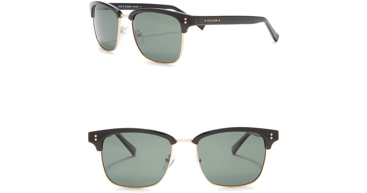 Cole Haan Polarized 54mm Clubmaster 