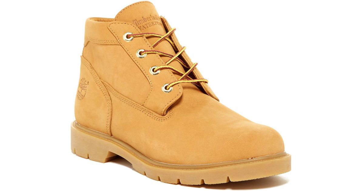 classic waterproof leather chukka boot