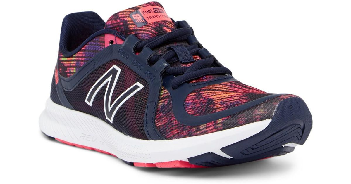 Wx77v2 Training Sneaker in Navy/Pink 