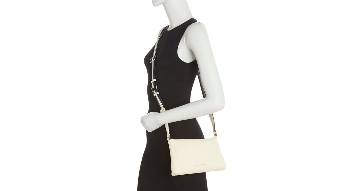 Marc Jacobs The Cosmo Leather Crossbody Bag In Marshmallow At Nordstrom
