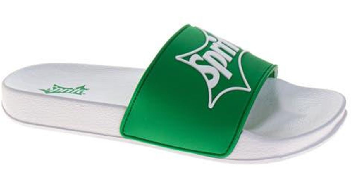 Coca Cola Sprite Slide Sandal in Green for Men | Lyst