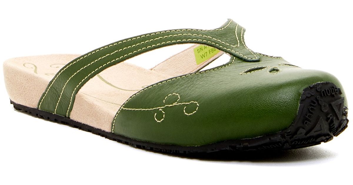 Ahnu Rubber Zen Clog in Green Lyst