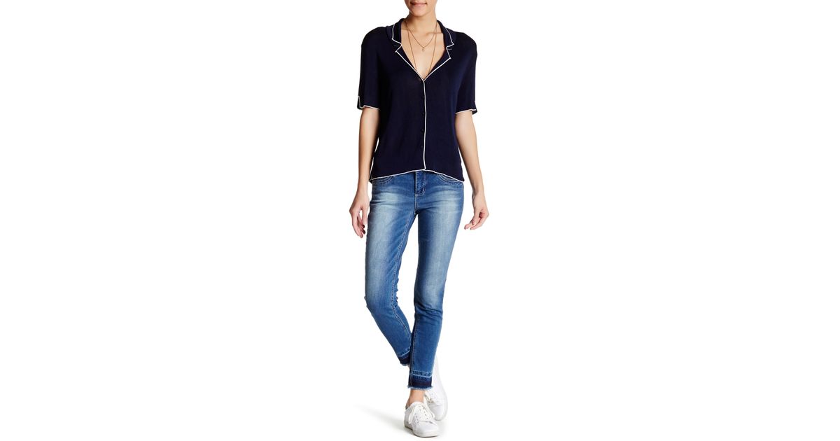 Democracy Cotton Freedom Ankle Skimmer 