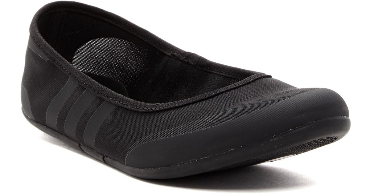 adidas Originals Sulina Athletic Ballet Flat in Black | Lyst