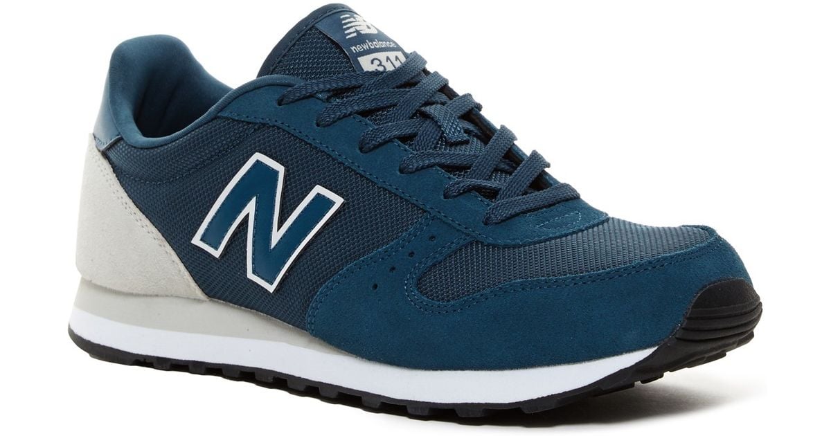 New Balance Suede 311 Classics Sneaker in Blue for Men - Lyst