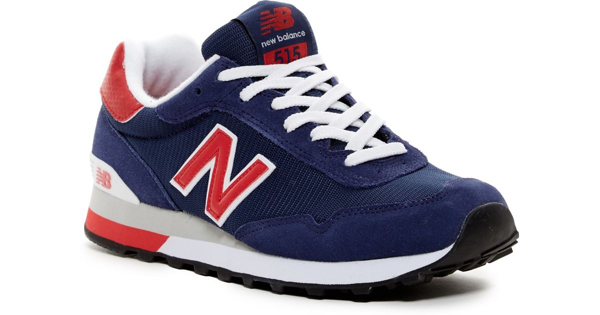 new balance 515 navy red