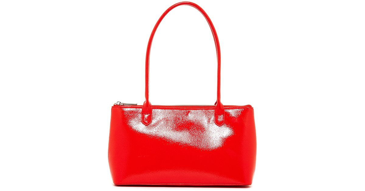 Hobo International Lola Leather Shoulder Bag in Red - Lyst