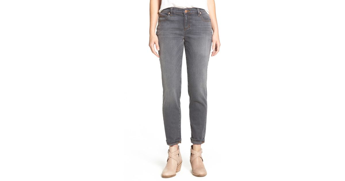 Organic Cotton Denim Straight Ankle Jean