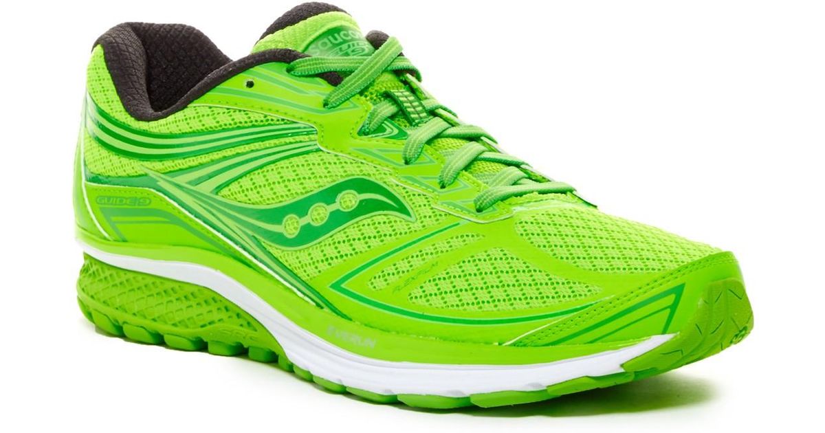 saucony guide 9 lime