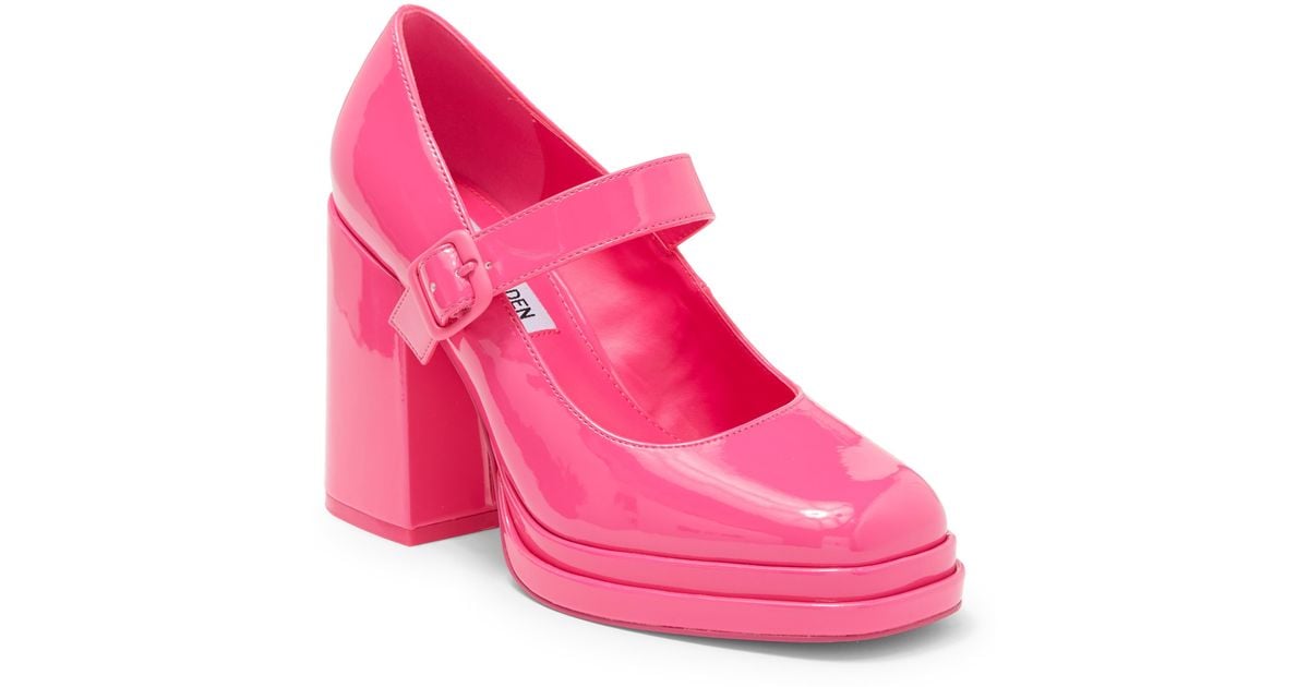 Steve Madden Oaklee Mary Jane Pump in Pink Lyst