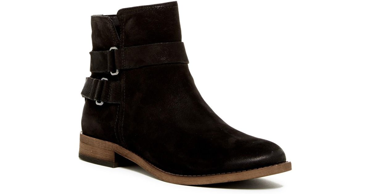 franco sarto benny leather ankle boot