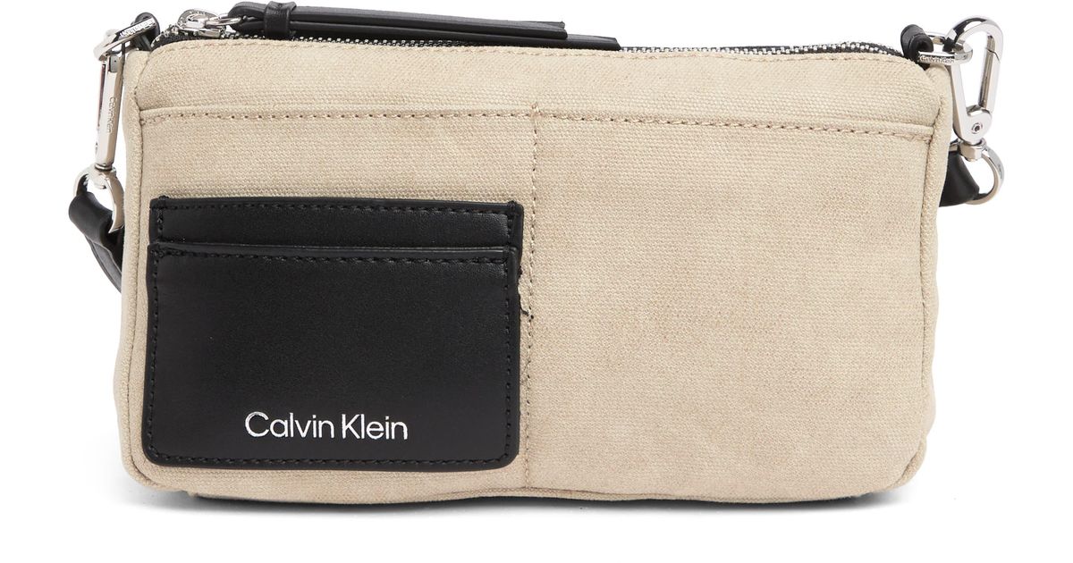Calvin Klein Jana Crossbody Bag In Tan At Nordstrom Rack in Natural for ...