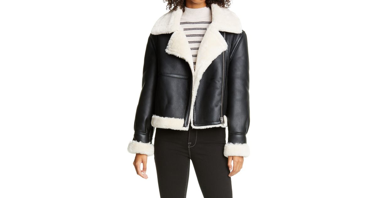 frame shearling jacket