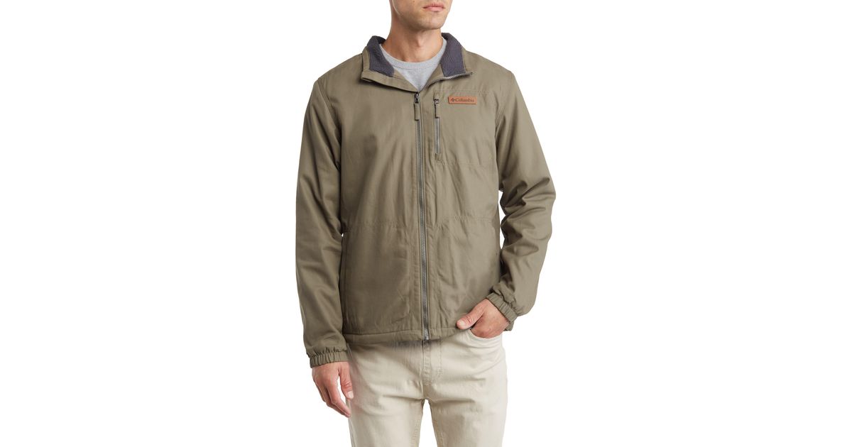  Columbia Chaqueta Boundary Springs para hombre, fósil