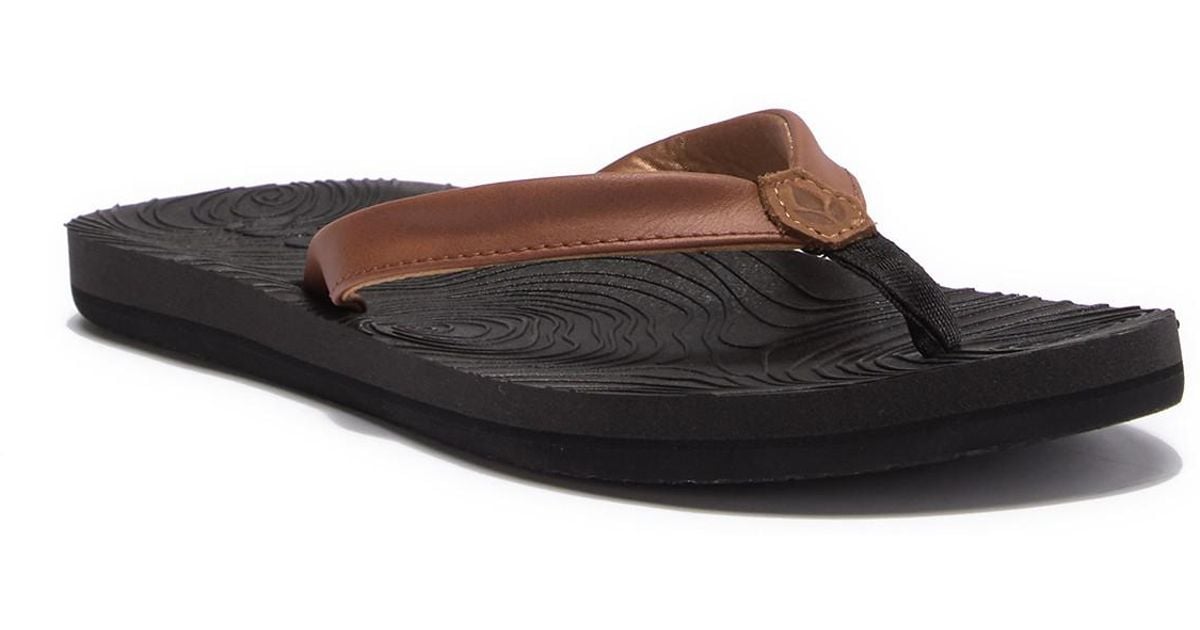Reef Zen Love Flipflop in Espresso (Brown) Lyst