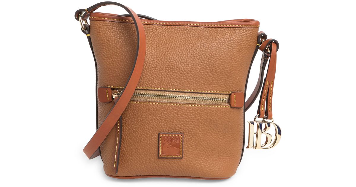 Dooney & Bourke Dooney And Bourke Small Zip Leather Crossbody Bag in