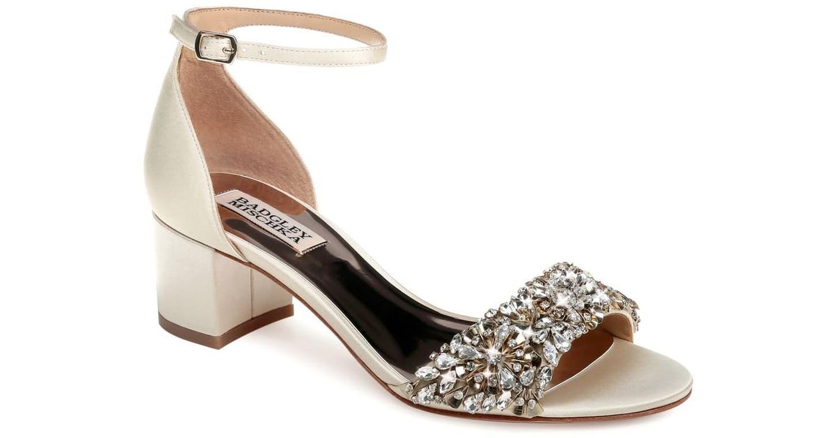 badgley mischka bridal shoes nordstrom rack