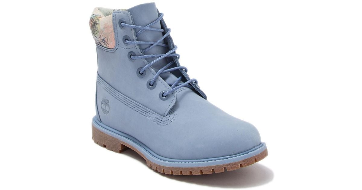 cornflower blue timberland boots