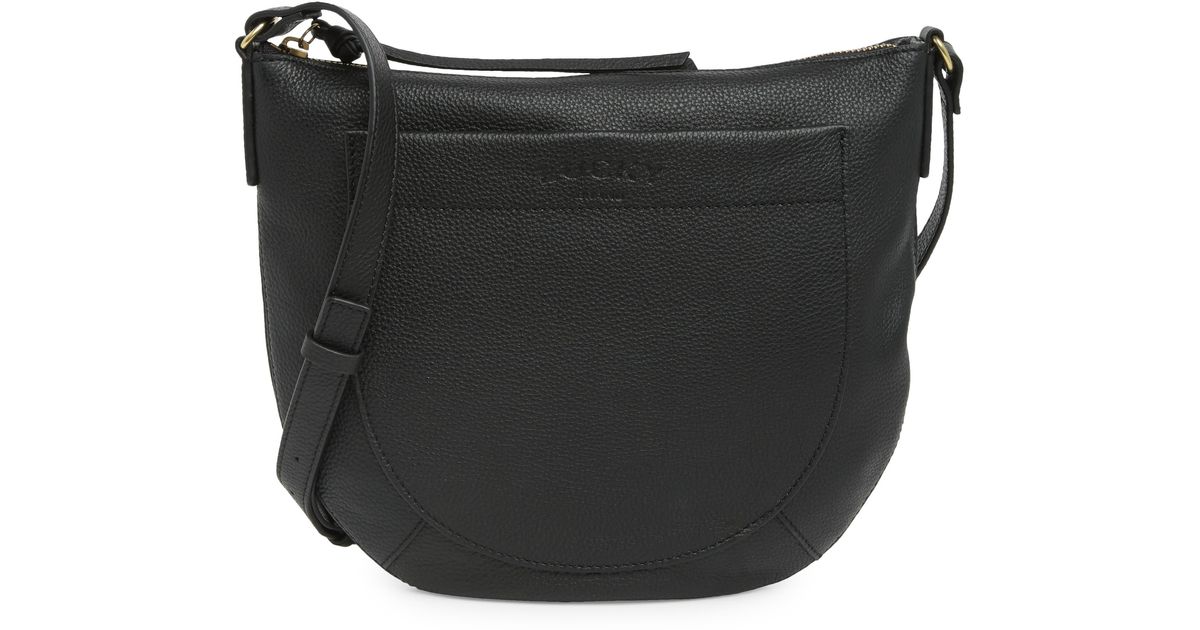 Lucky Brand Kyla Leather Crossbody Bag in Black Lyst
