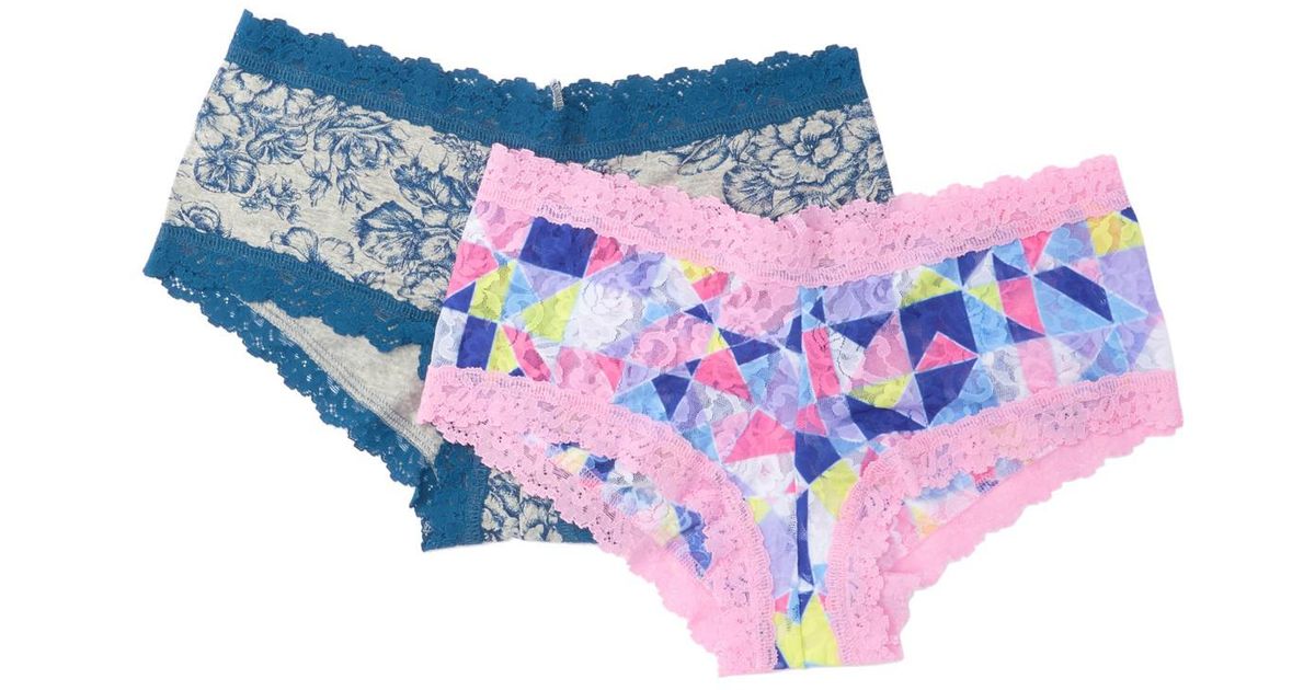 lace trim panties