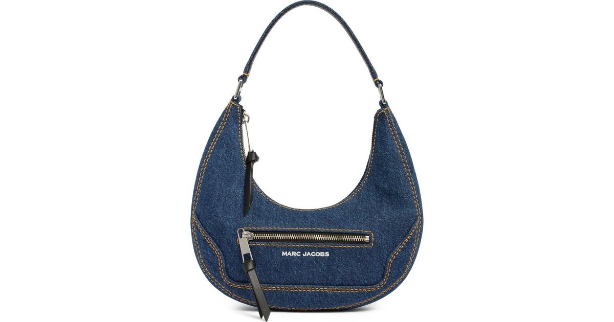 Marc Jacobs Cruiser Small Crescent Shoulder Bag in Blue | Lyst