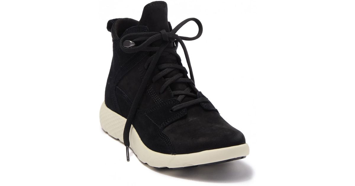 timberland flyroam leather sneaker boots