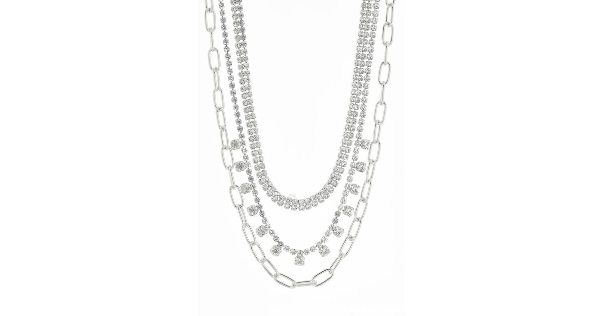 Nordstrom rack layered on sale necklace