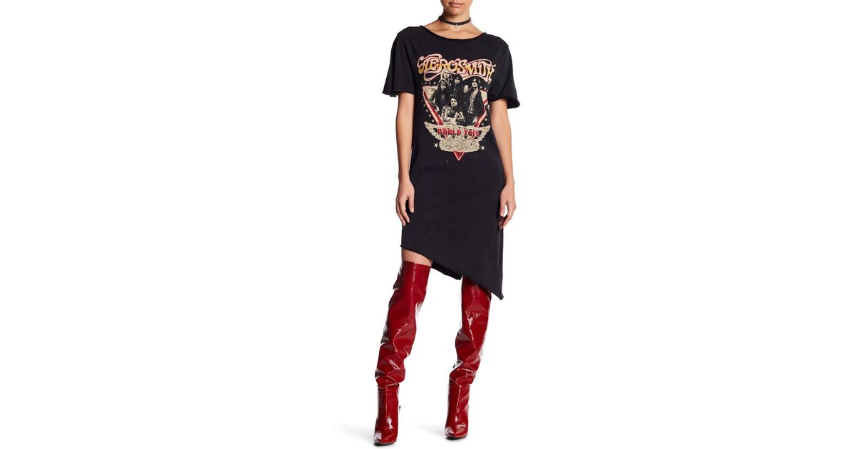 aerosmith t shirt dress