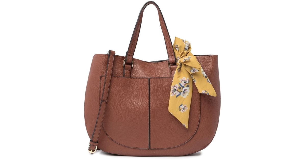 Steve Madden Crossbody Bag with scarf detail