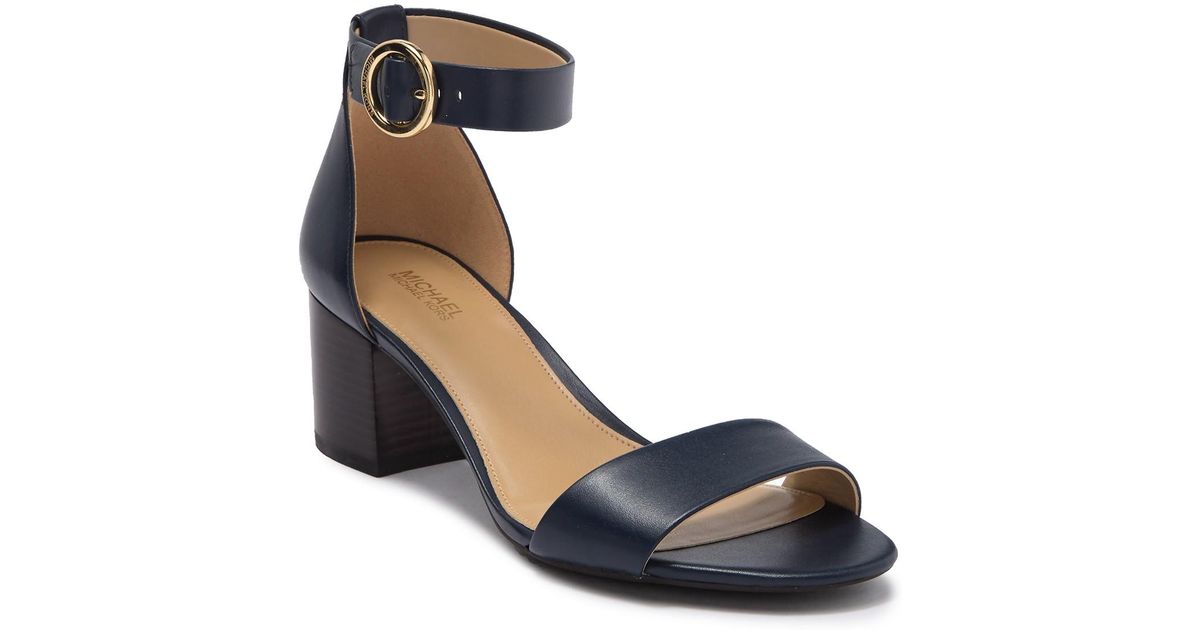 michael kors lena block heel sandal