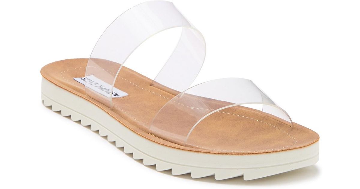 steve madden zig platform sandal