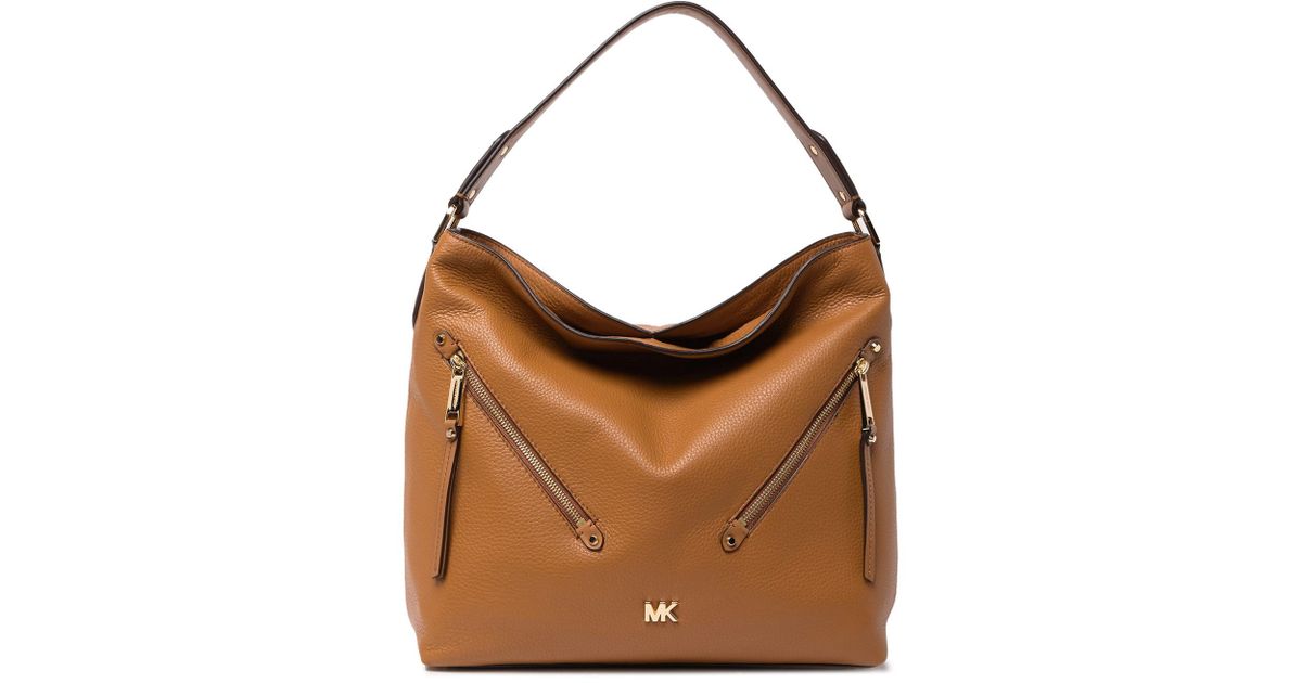 michael kors evie pebble