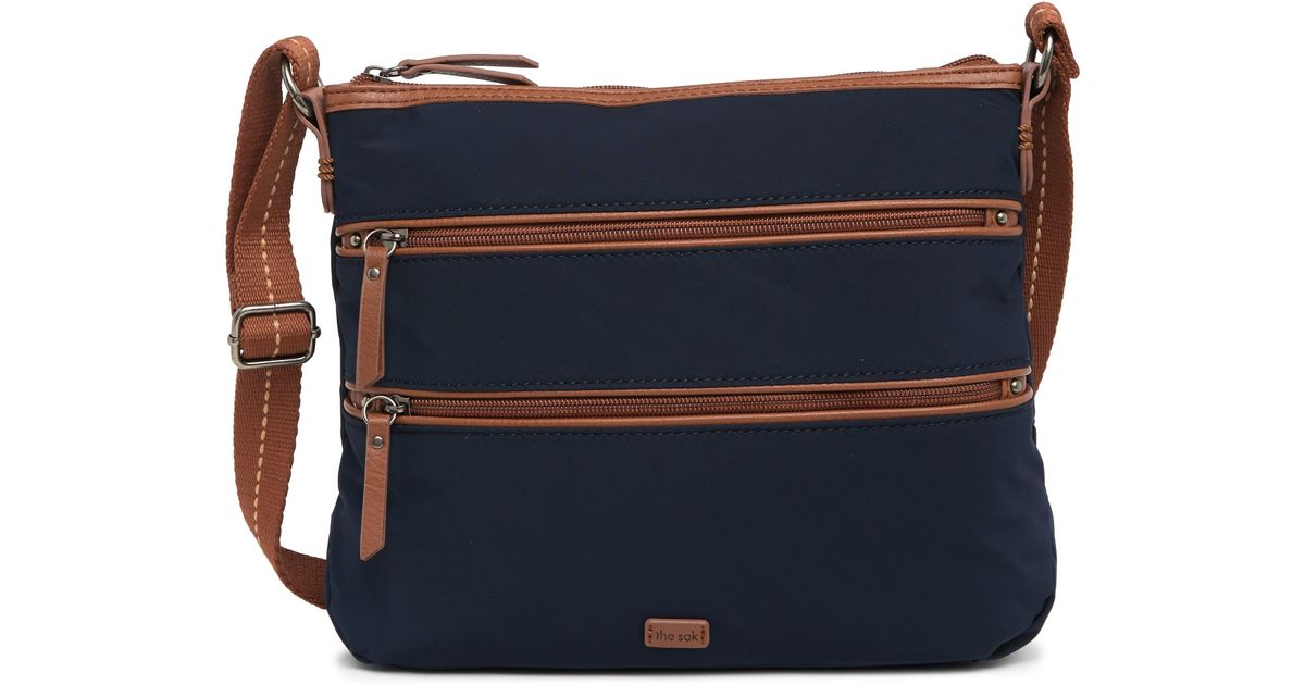 The Sak Esperato Nylon Crossbody Bag In Navy E Rb At Nordstrom Rack in