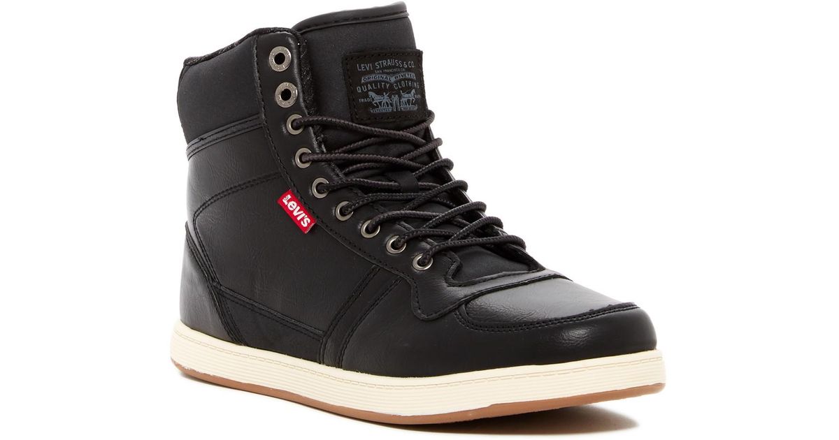 levi's high top sneakers