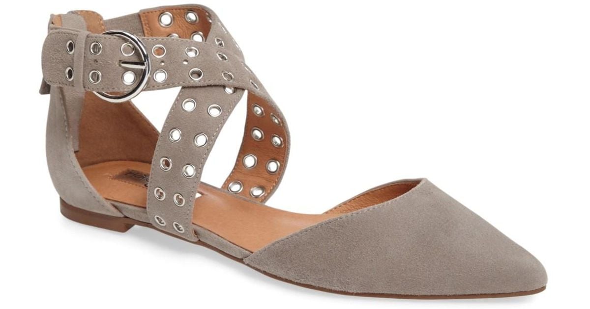 halogen pointy toe flats