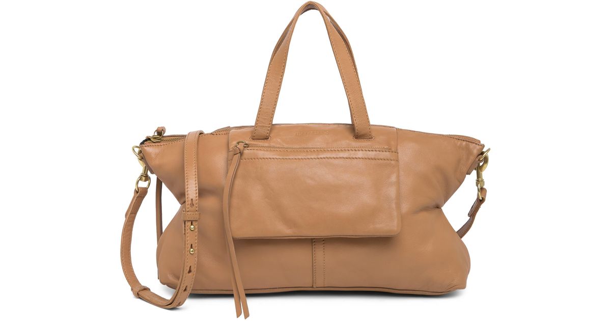 Lucky Brand Xema Satchel Bag in Brown | Lyst